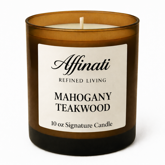 Κερί Υπογραφής από Μαόνι και Τεκούν