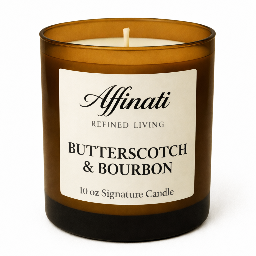 Lumânare Semnătură Bourbon și Butterscotch