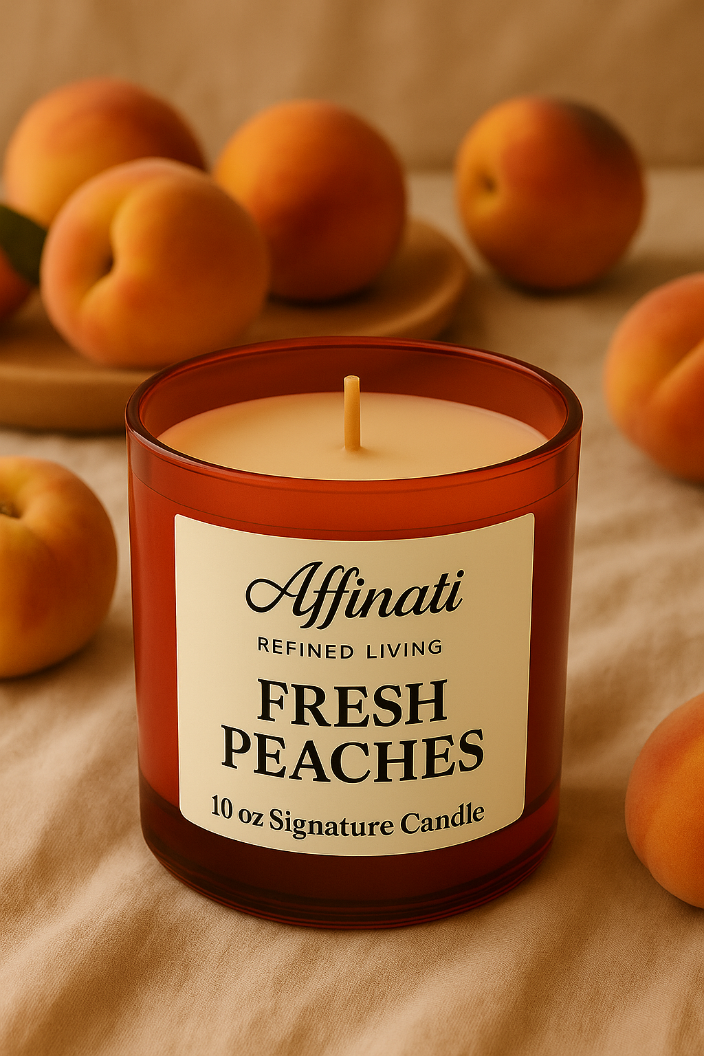 Fresh Peaches Signature Candle