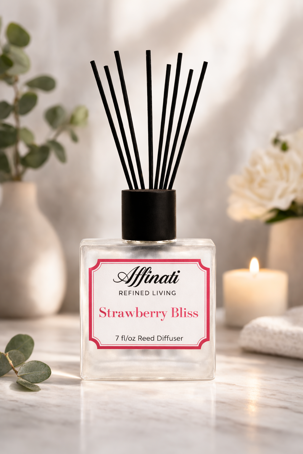 Strawberry Bliss Reed Diffuser - Affinati