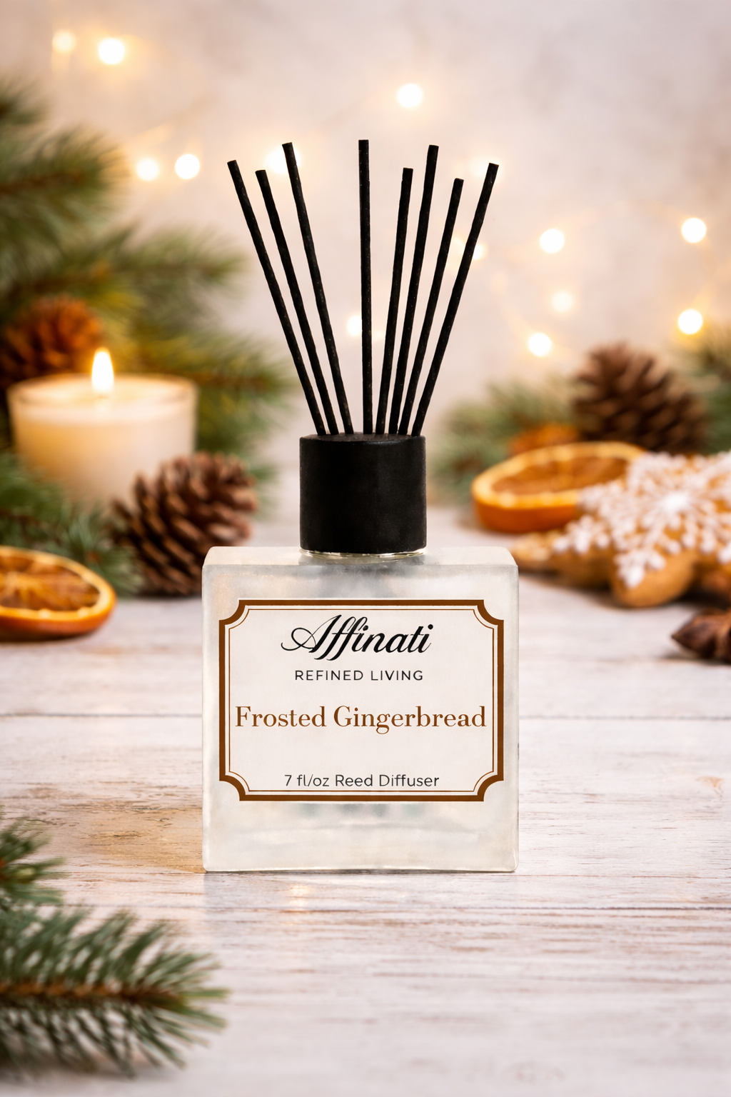 Frosted Gingerbread Reed Diffuser - Affinati
