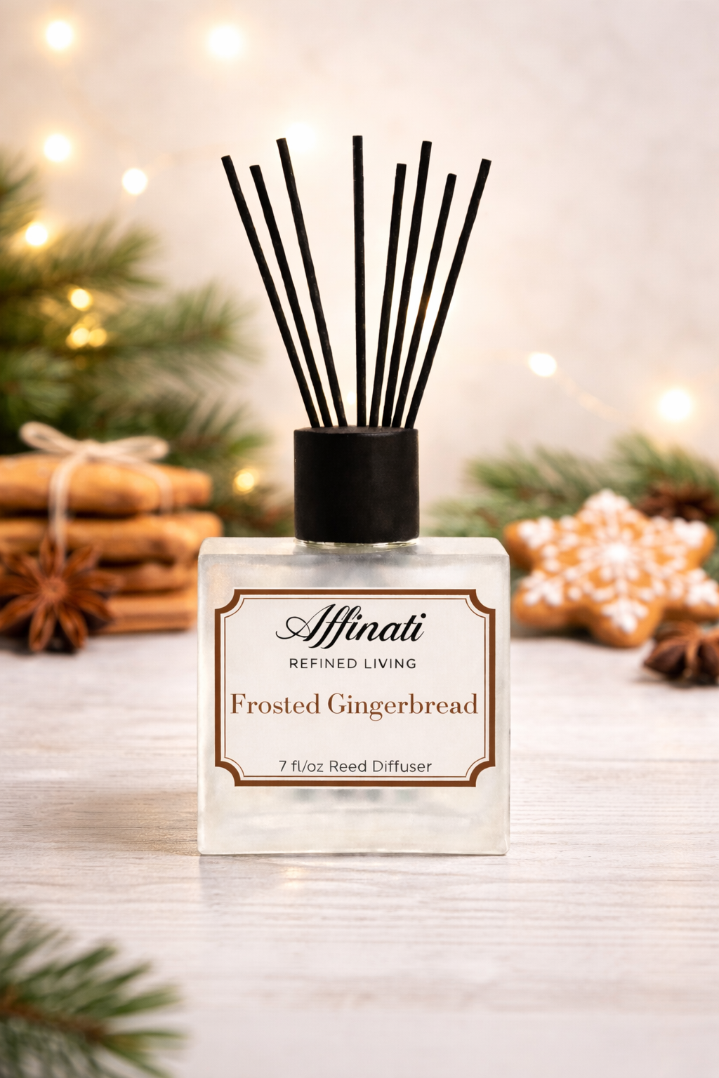 Frosted Gingerbread Reed Diffuser - Affinati