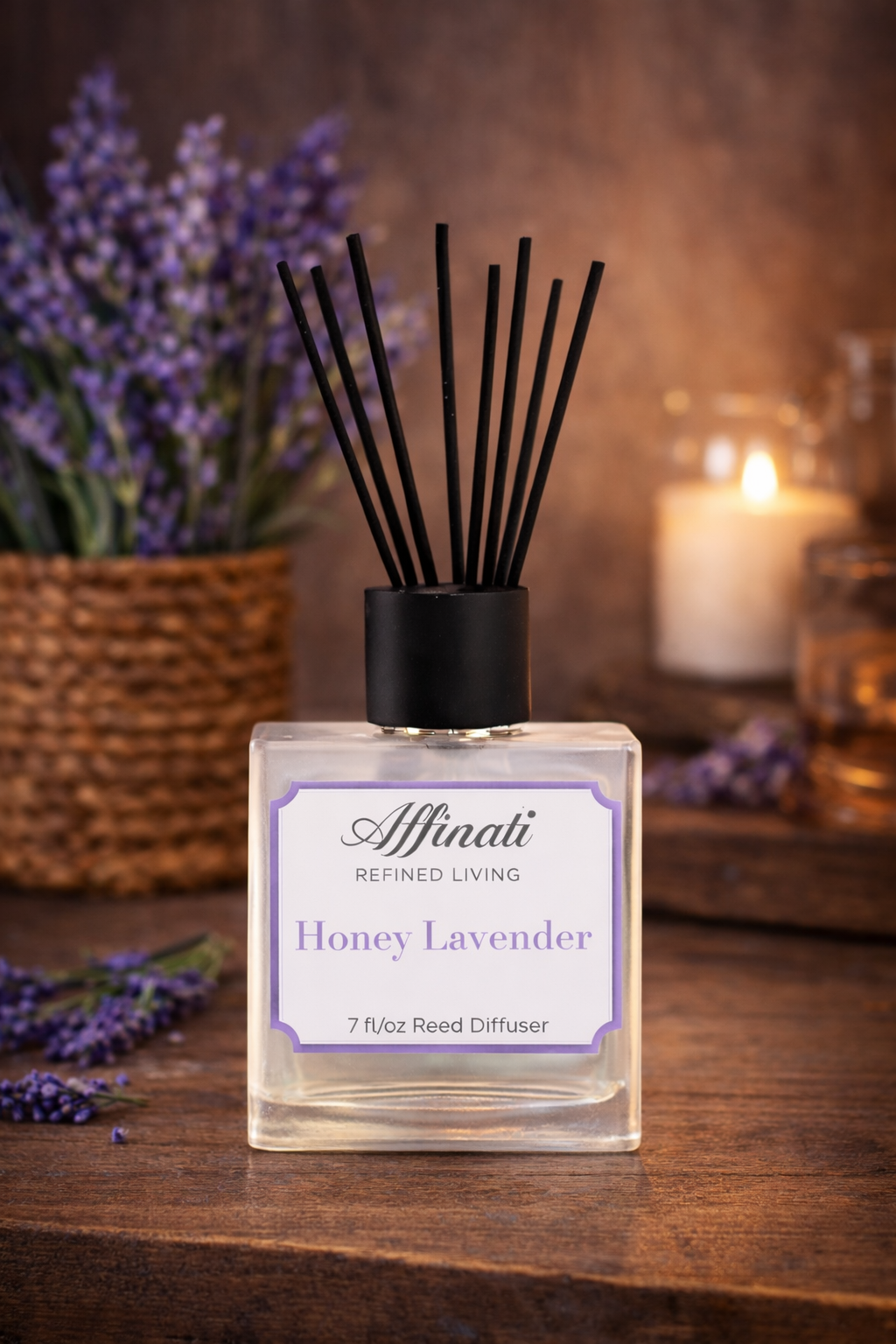 Honey Lavender Reed Diffuser - Affinati