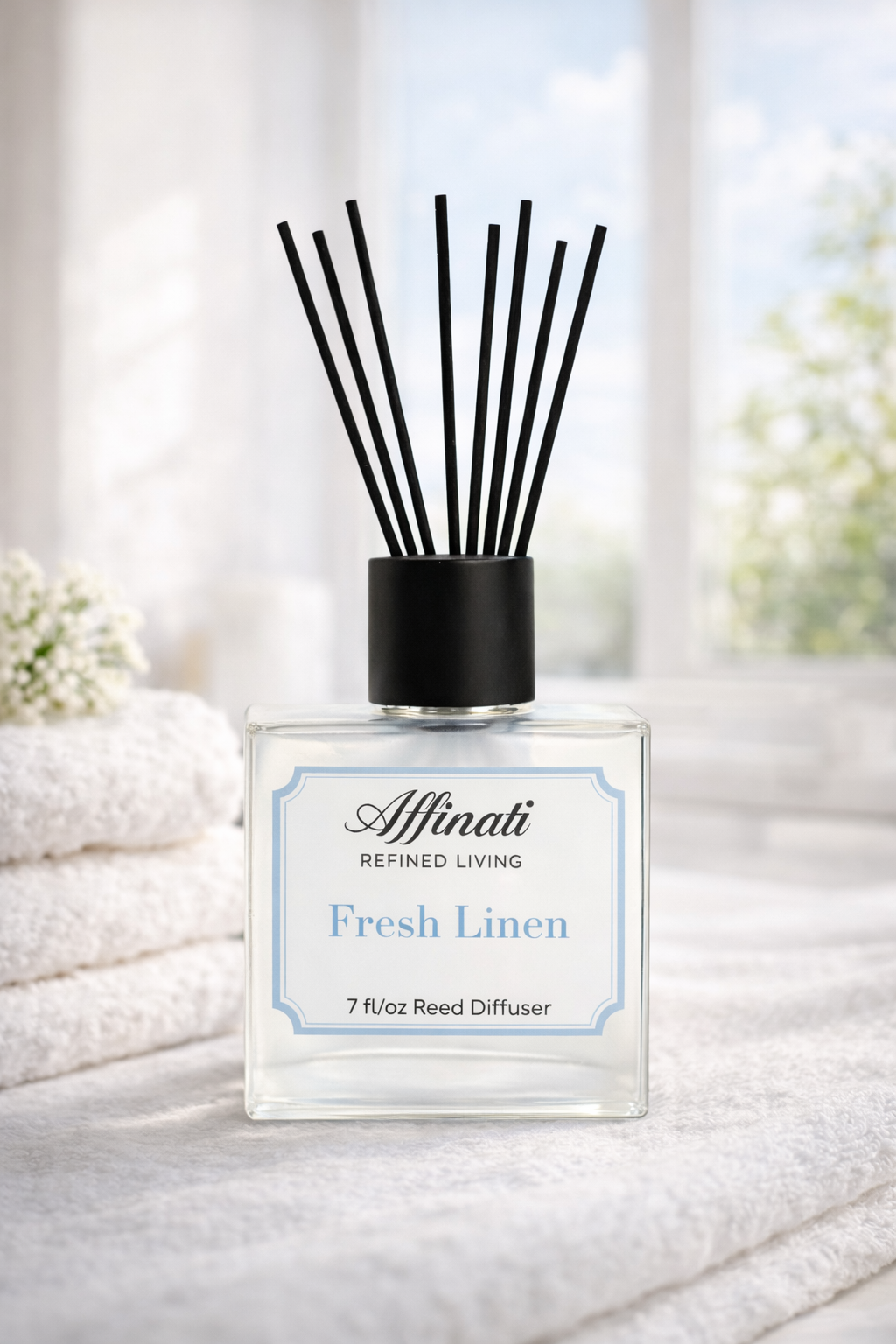Fresh Linen Reed Diffuser - Affinati