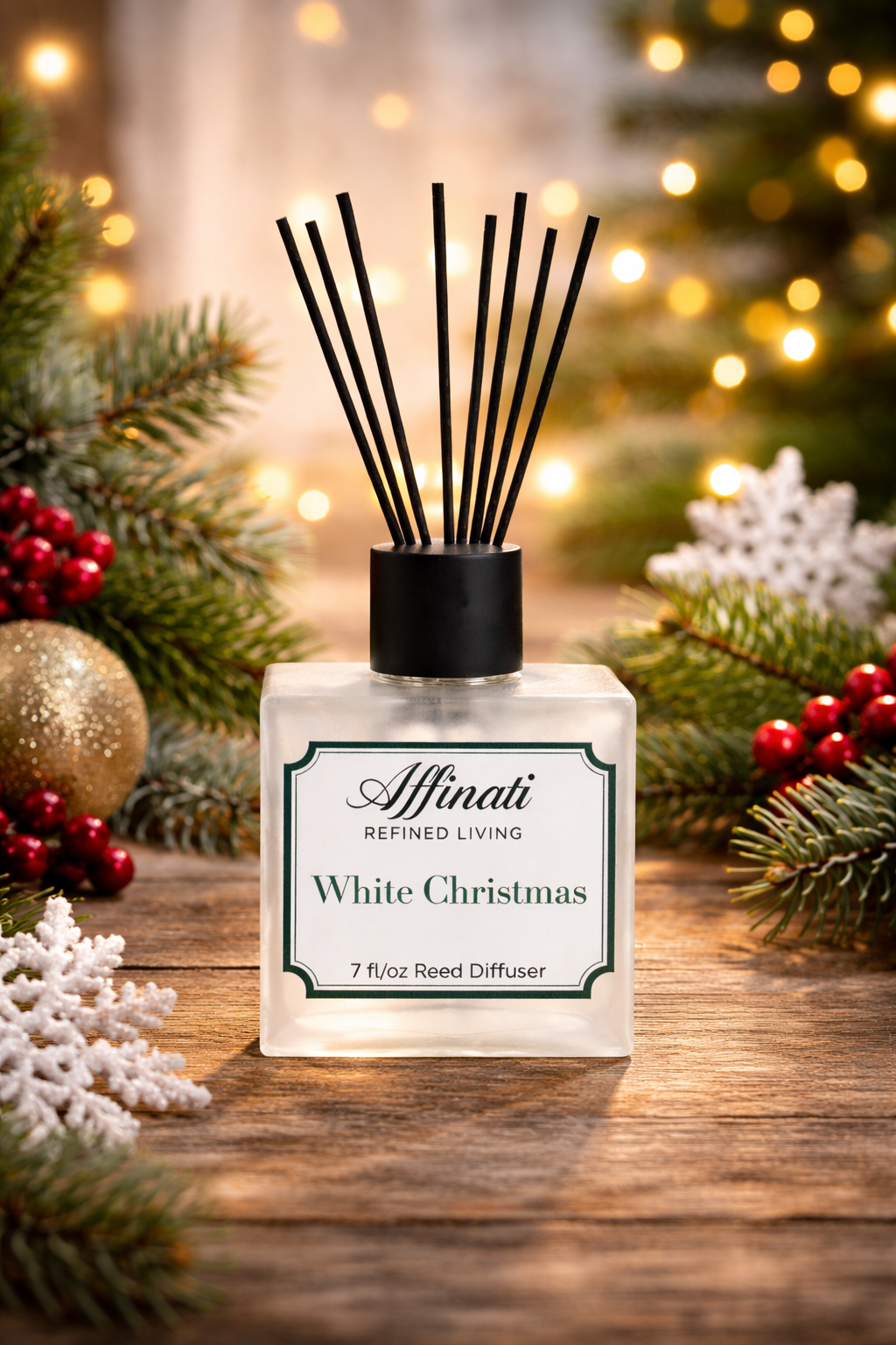 White Christmas Reed Diffuser - Affinati