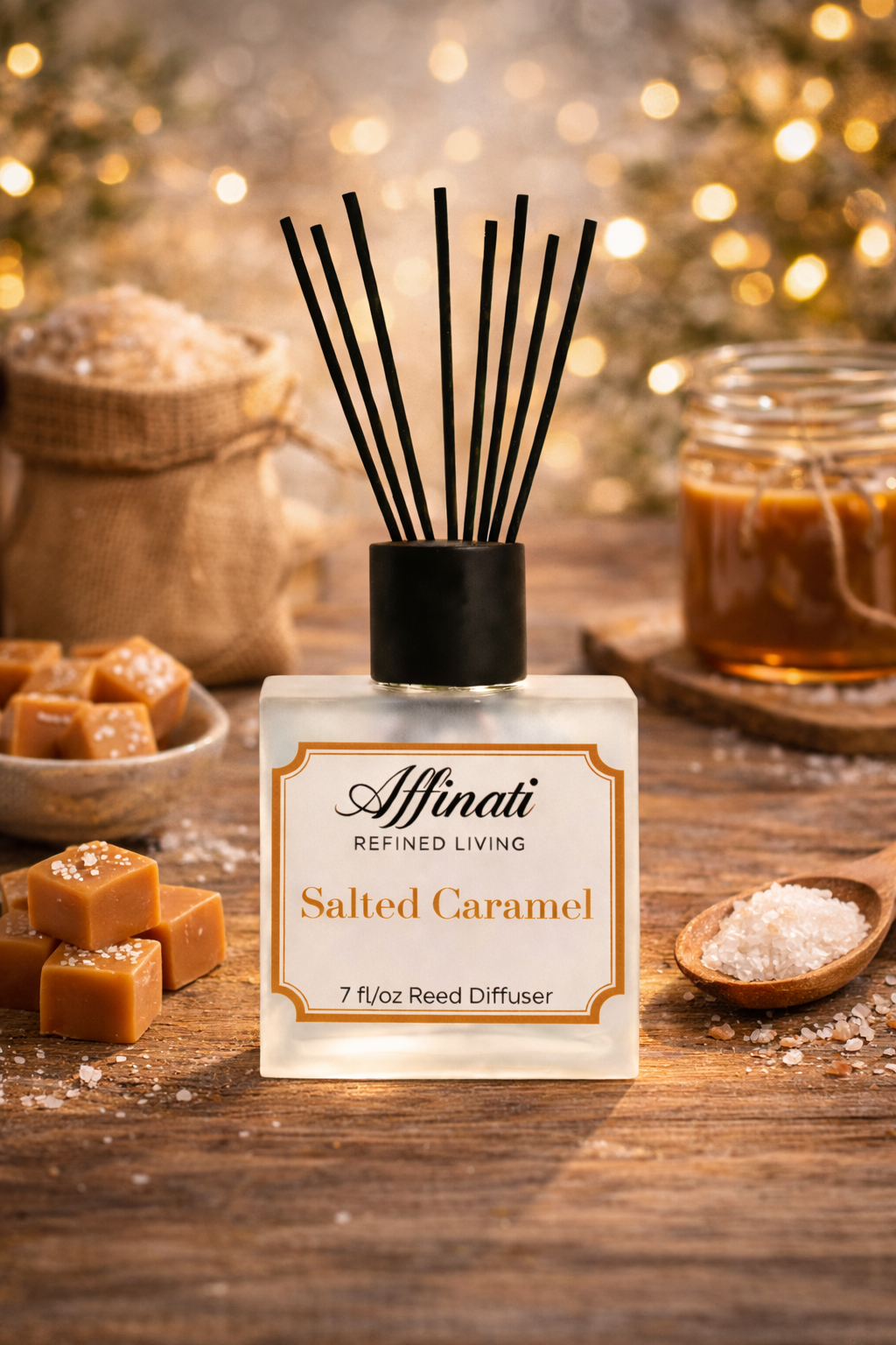 Salted Caramel Reed Diffuser - Affinati
