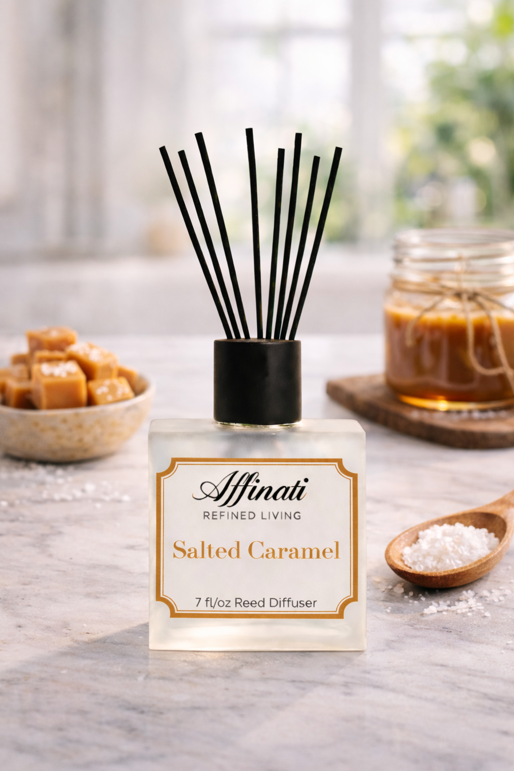 Salted Caramel Reed Diffuser - Affinati