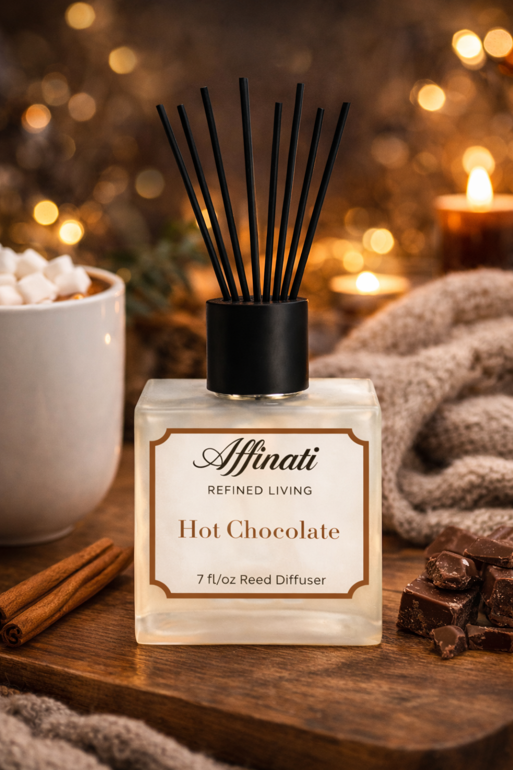 Hot Chocolate Reed Diffuser - Affinati