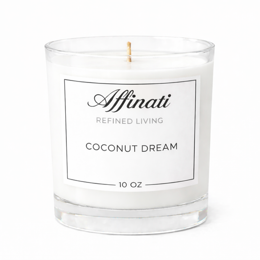 Kookosunelma Alkuperäinen Kynttilä