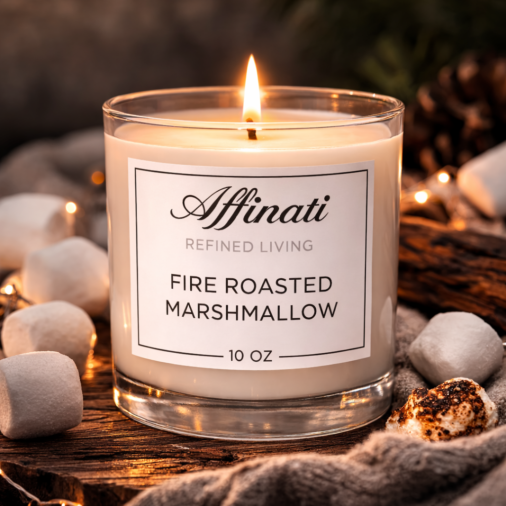 화염 구운 마시멜로 오리지널 캔들
