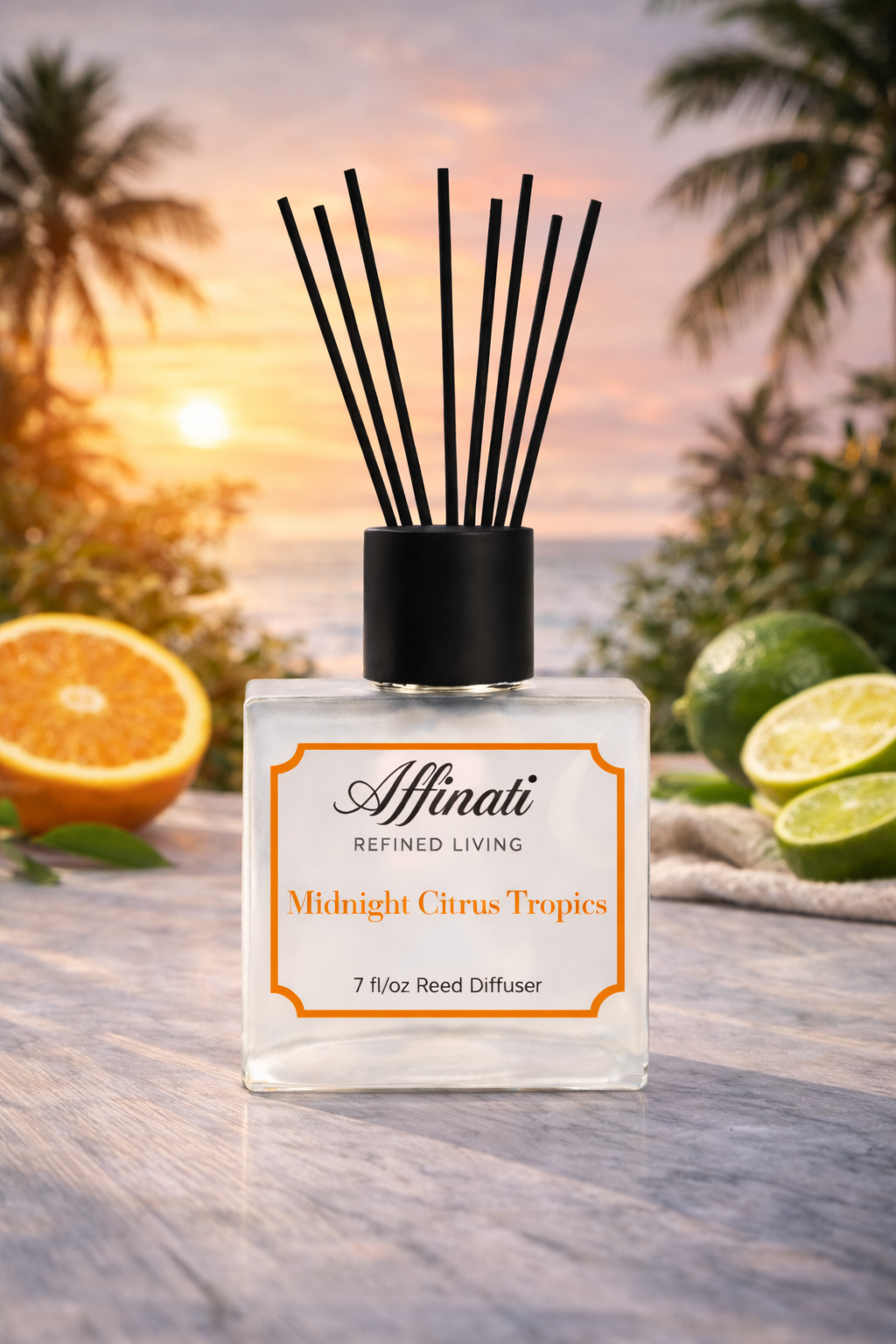 Midnight Citrus Tropics Reed Diffuser - Affinati