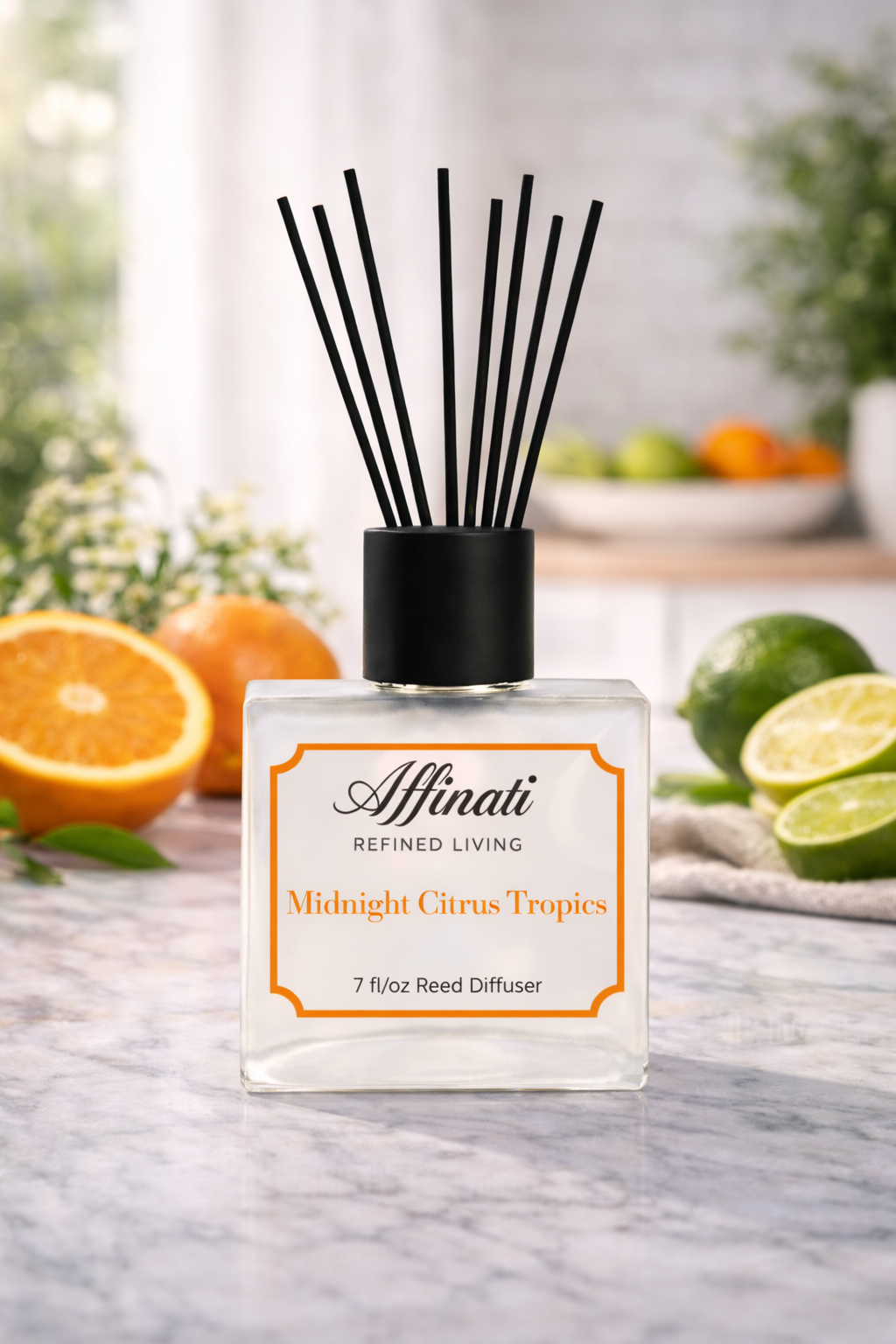 Midnight Citrus Tropics Reed Diffuser - Affinati