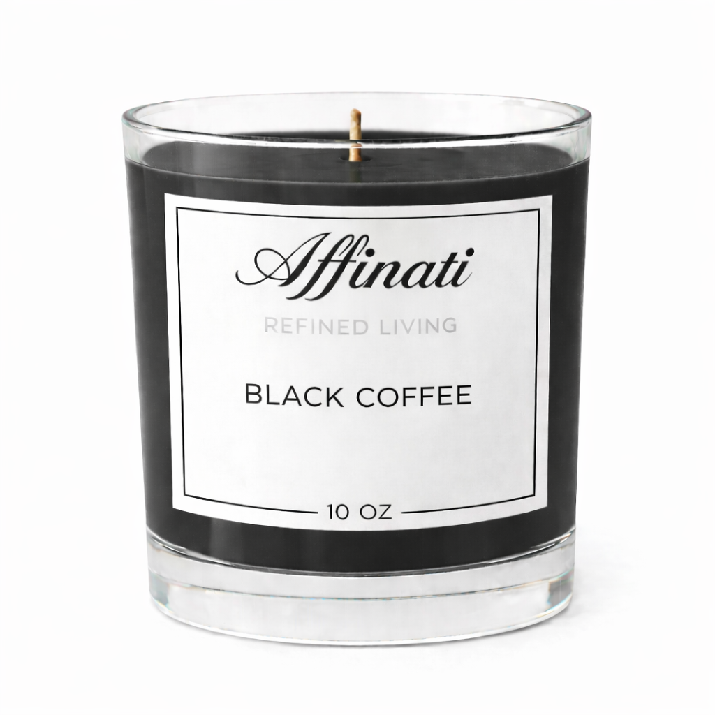 Černá káva originální svíčka