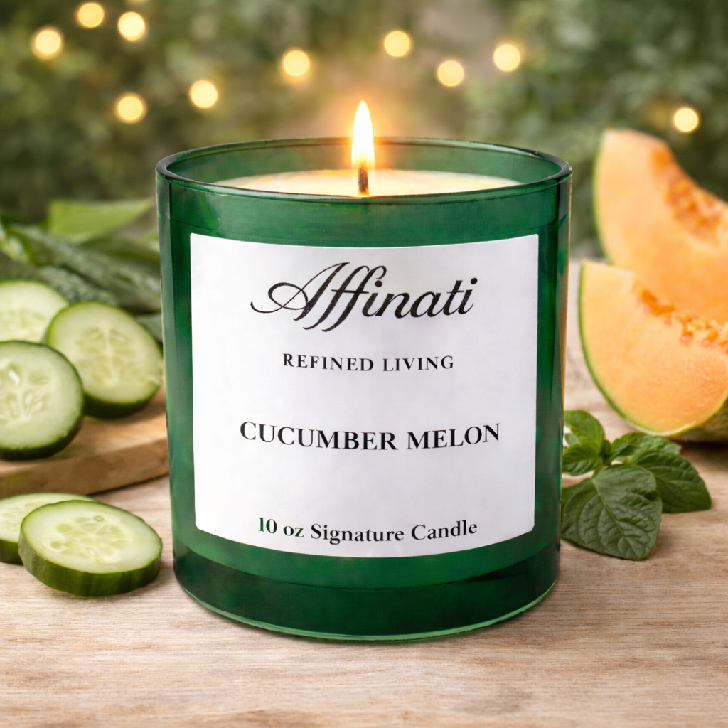 Cucumber Melon Signature Candle - Affinati