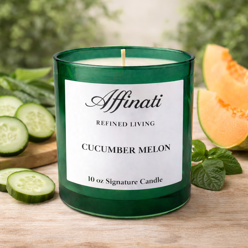 Cucumber Melon Signature Candle - Affinati