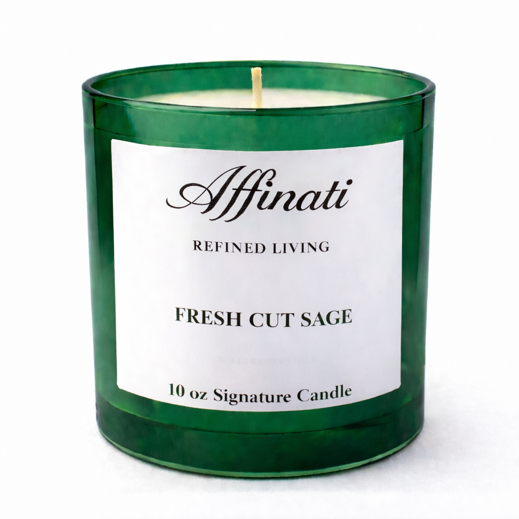 Fresh Cut Sage Signature Candle - Affinati