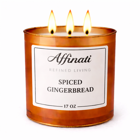 三芯香料姜饼蜡烛