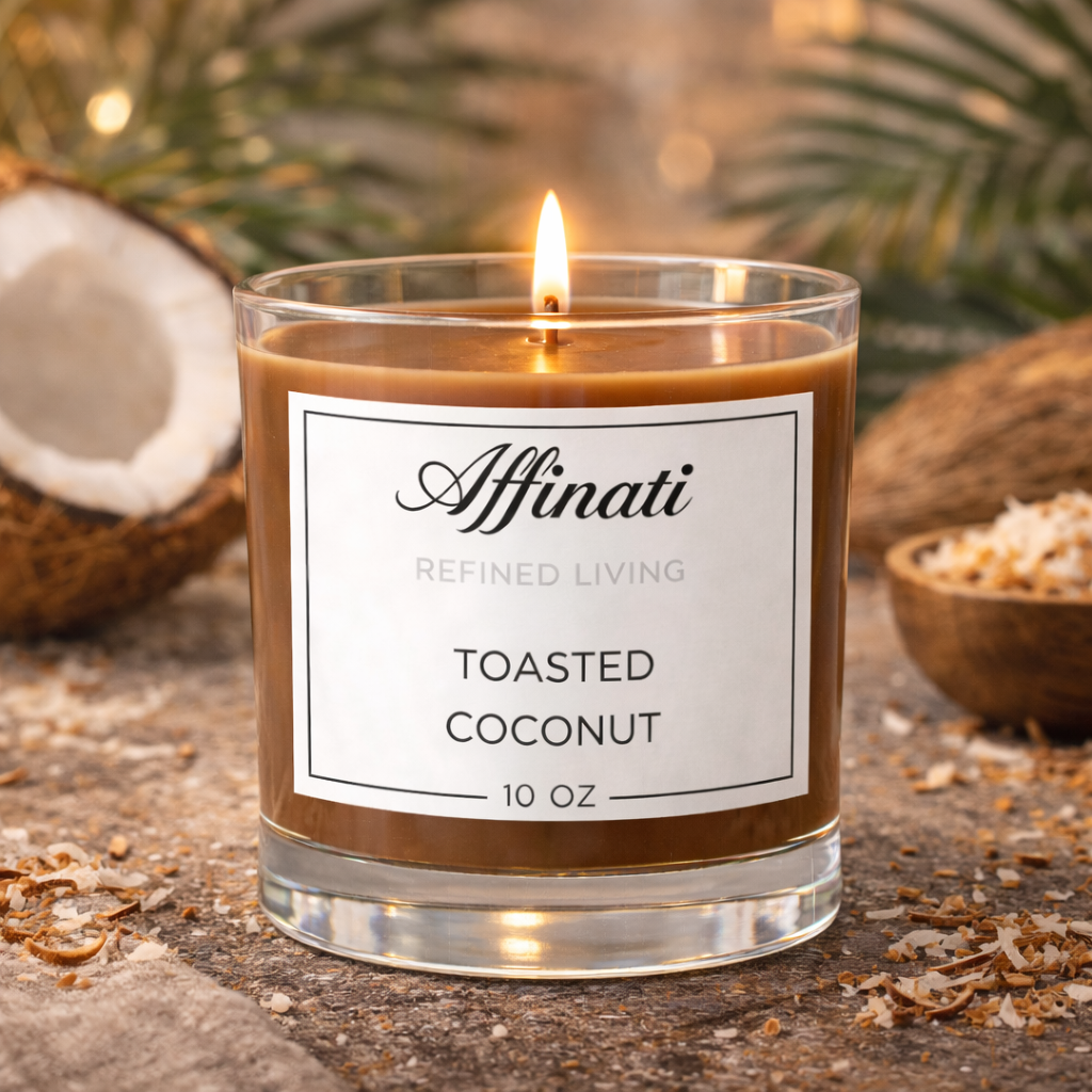Toasted Coconut Original Candle - Affinati