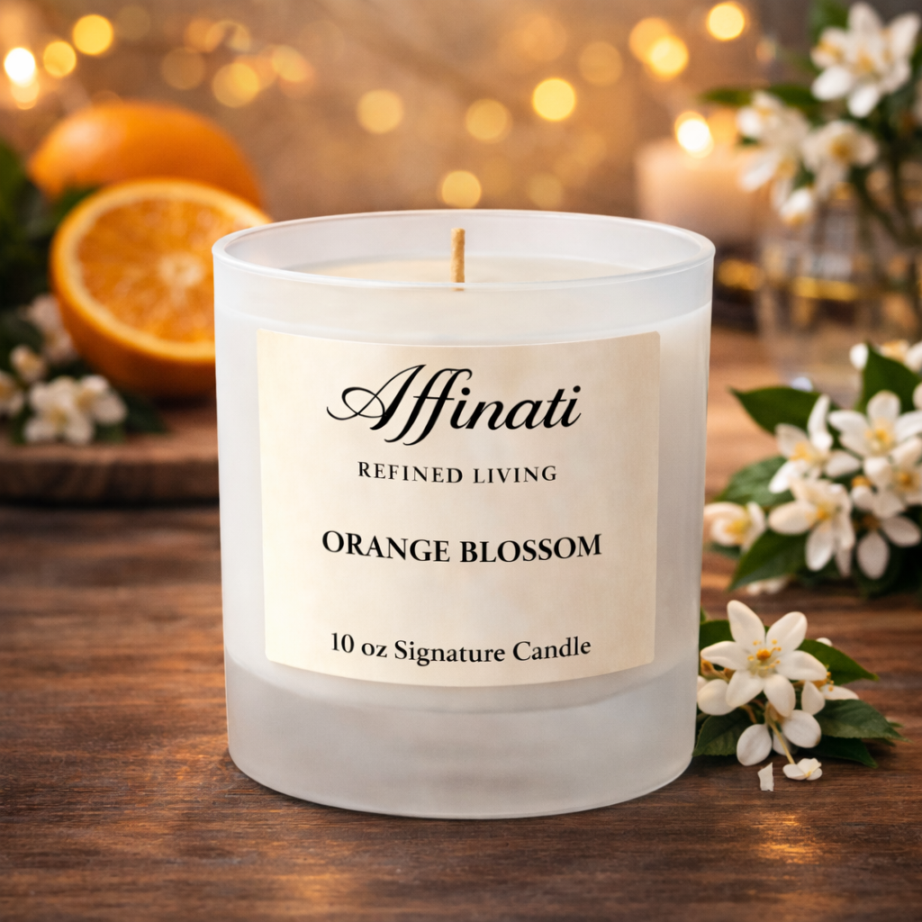 香槟祝酒标志香薰蜡烛