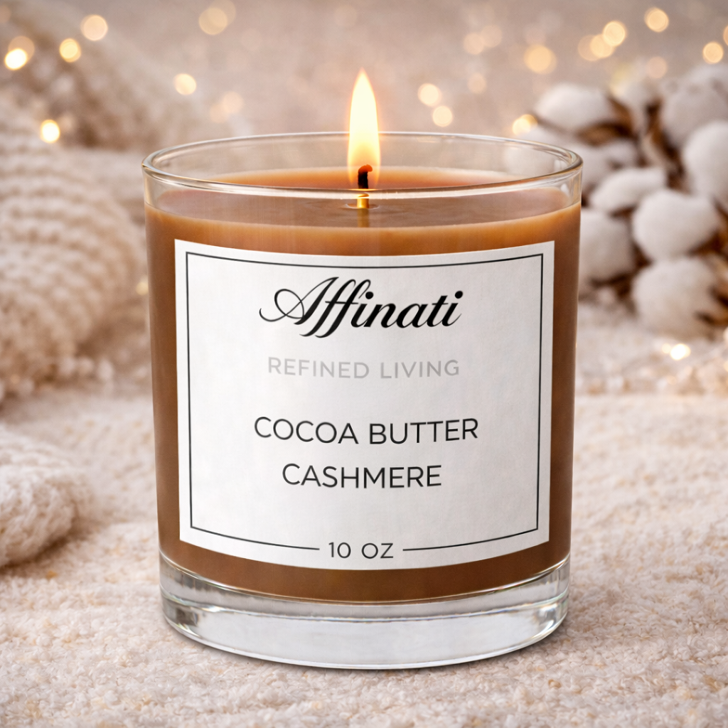 Cocoa Butter Cashmere Original Candle - Affinati