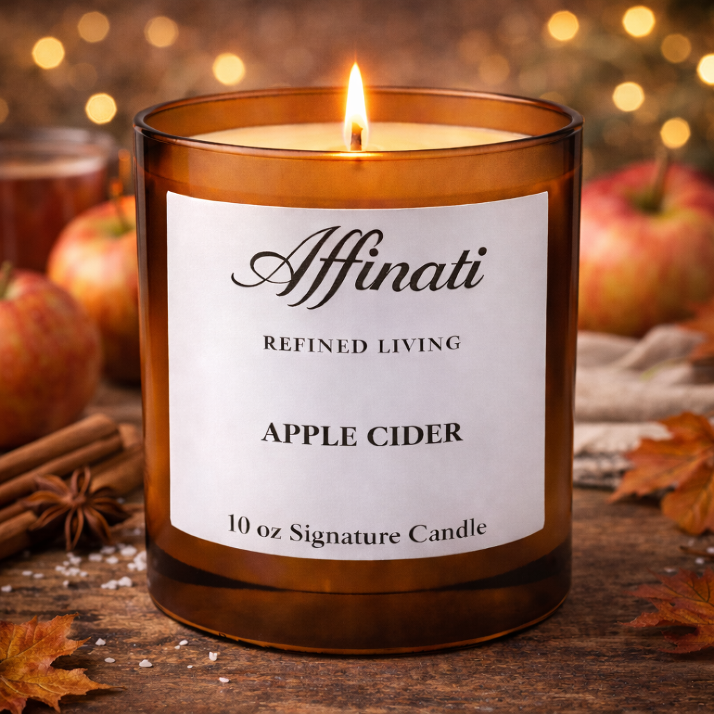 苹果醋标志性蜡烛