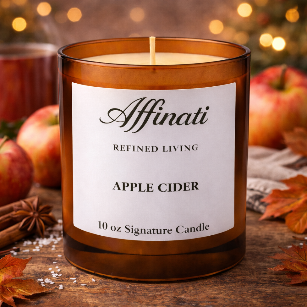 苹果醋标志性蜡烛