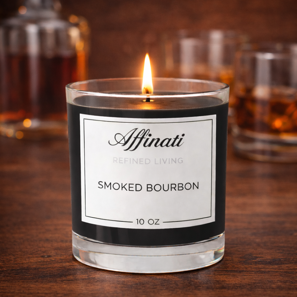 Smoked Bourbon Original Candle - Affinati