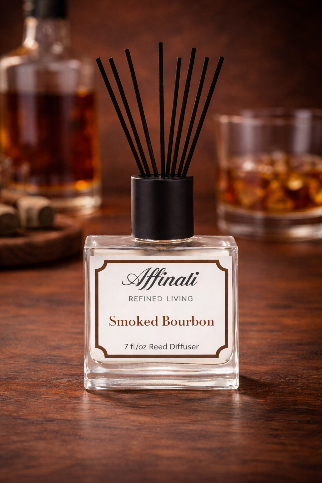 Smoked Bourbon Reed Diffuser - Affinati