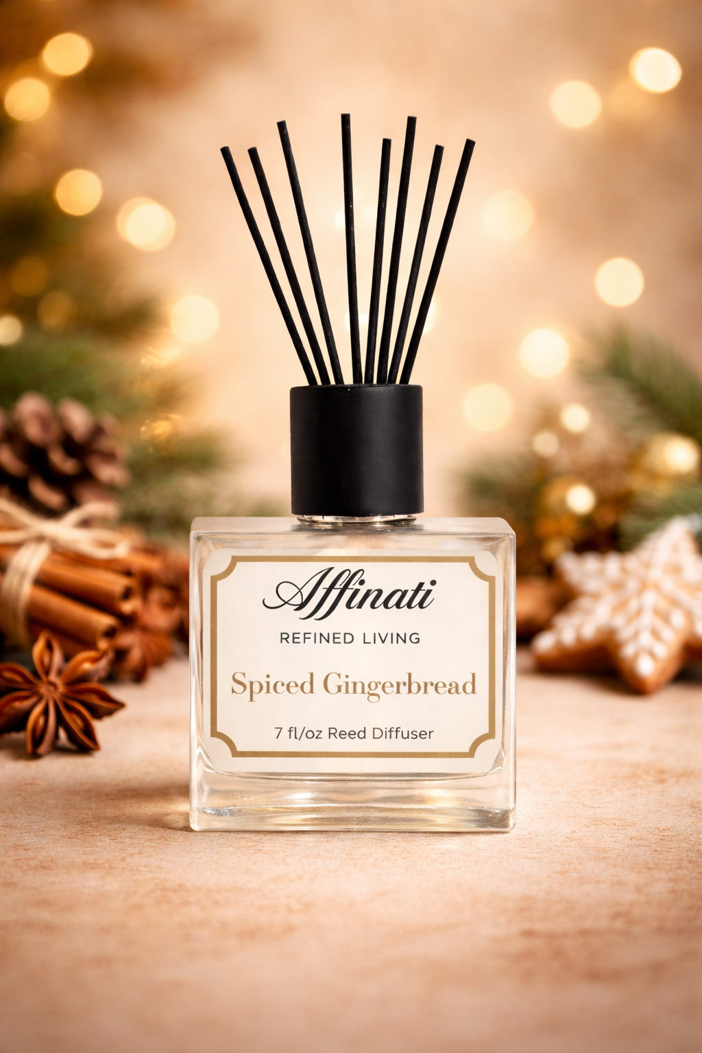 Spiced Gingerbread Reed Diffuser - Affinati