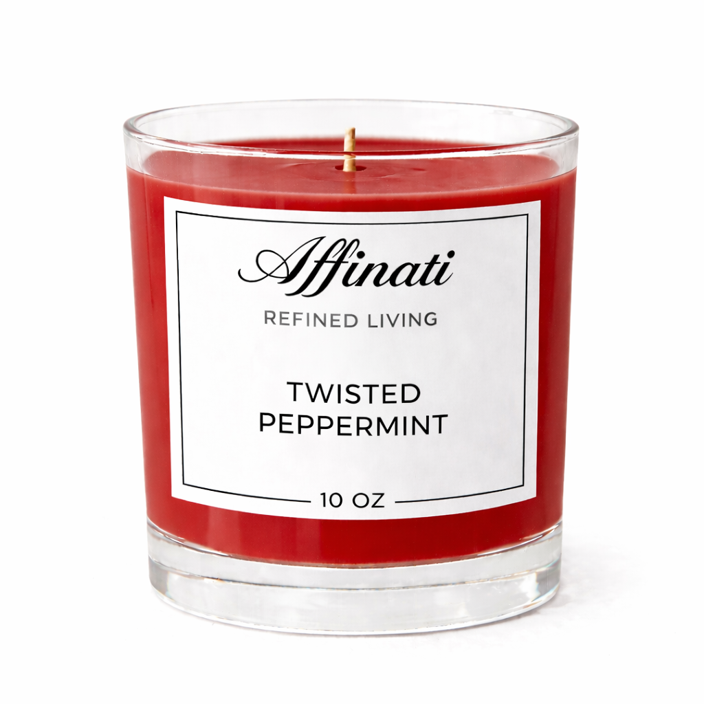 Twisted Peppermint Original Candle - Affinati