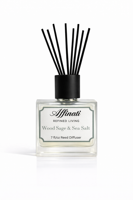 Wood Sage & Sea Salt Reed Diffuser - Affinati