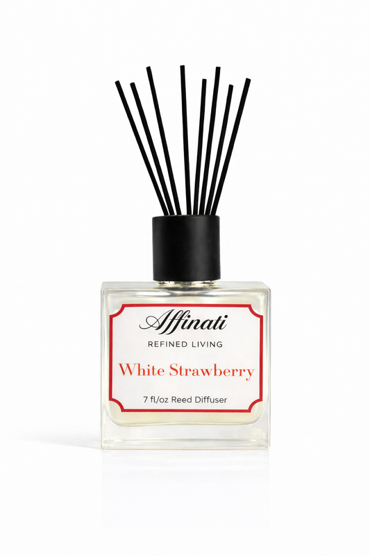 White Strawberry Reed Diffuser - Affinati