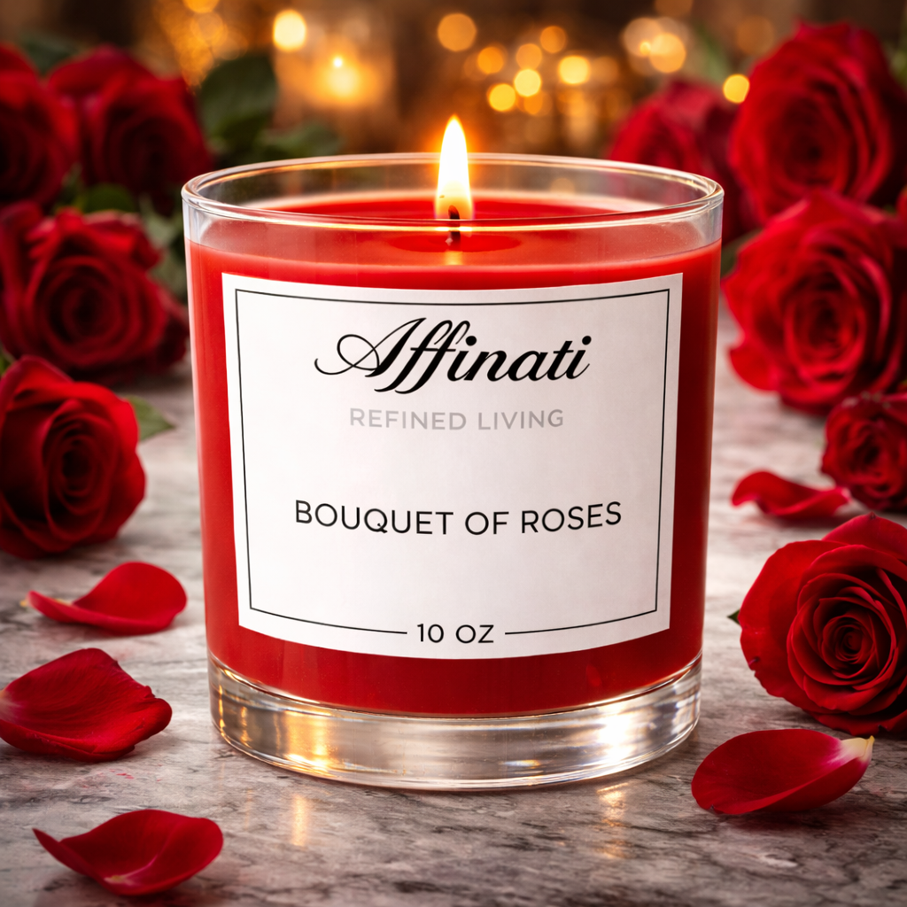 Bouquet of Roses Original Candle - Affinati