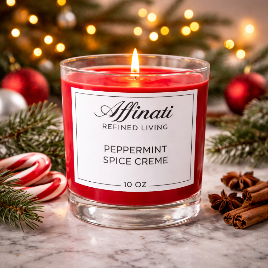 Peppermint Spice Creme Original Candle - Affinati