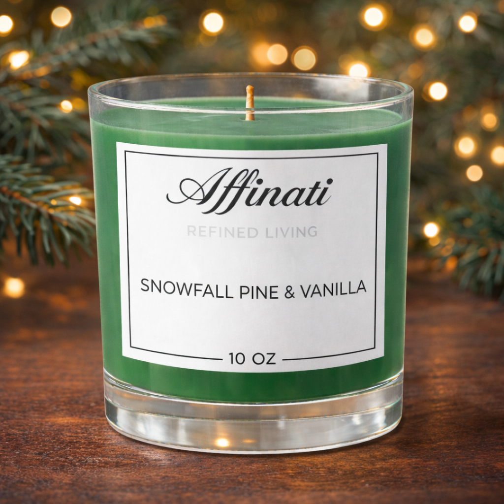 Snowfall Pine & Vanilla Original Candle - Affinati