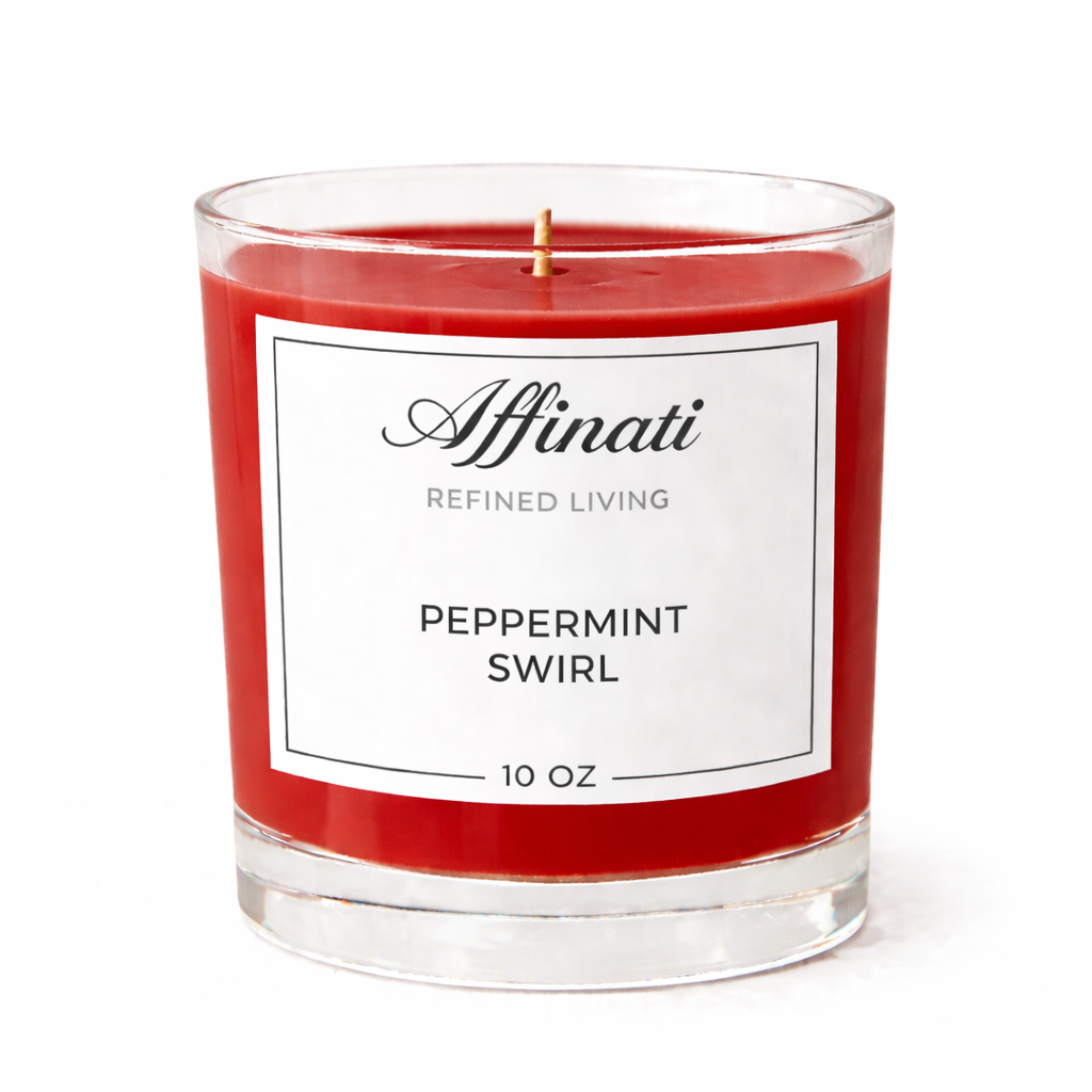 Peppermint Swirl Original Candle - Affinati