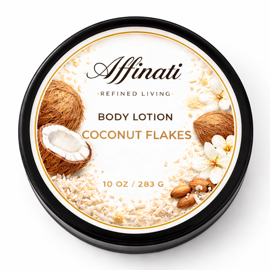 Affinati 椰子片润肤乳 – 10 盎司