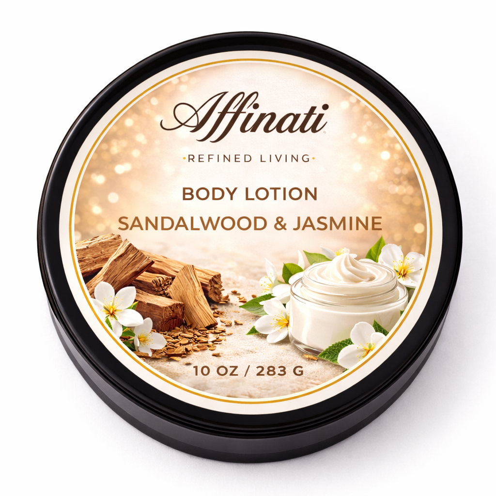 Affinati 檀香木与茉莉花润肤乳 – 10 盎司