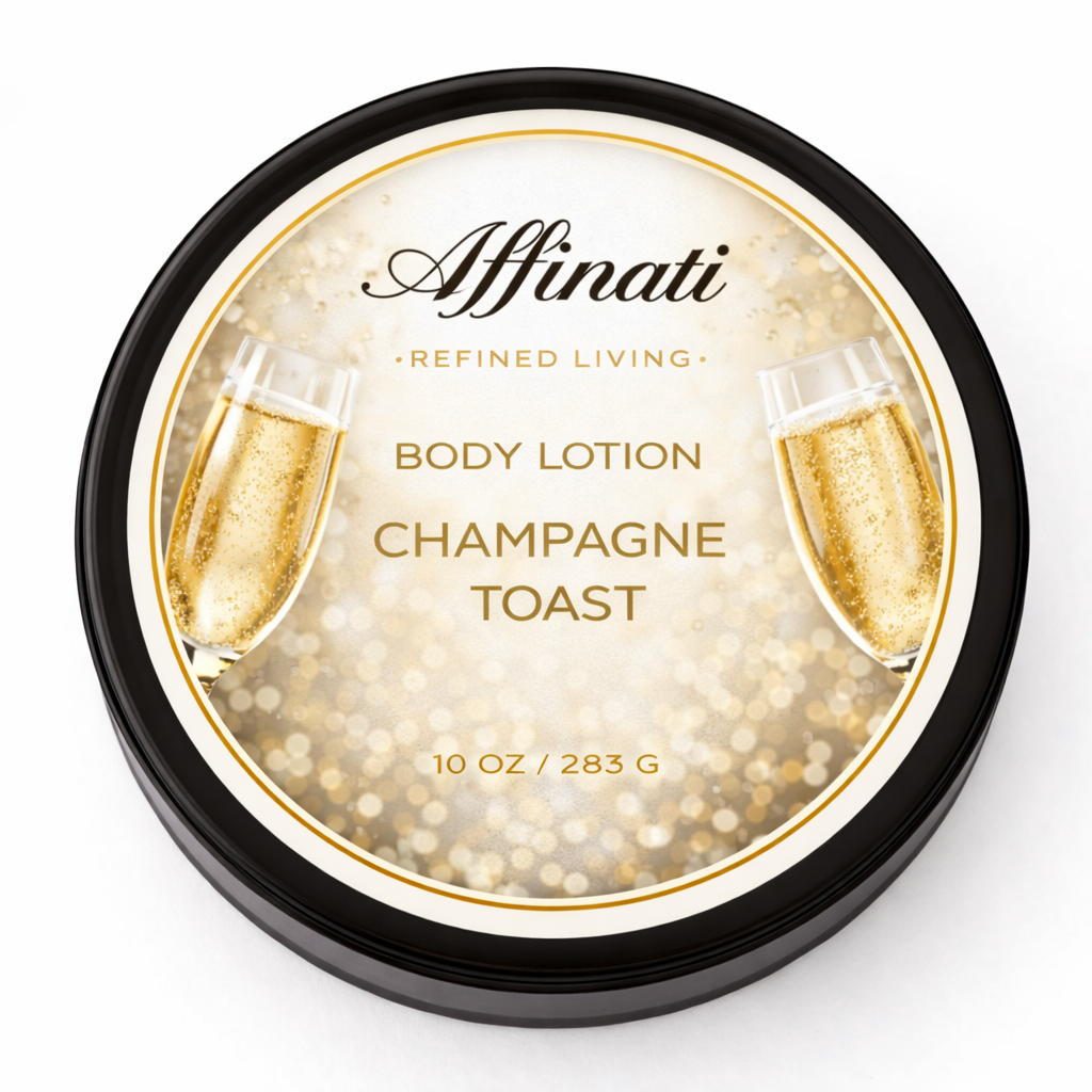 Champagne Toast Body Lotion – Hydrating Moisturizer (10 OZ) - Affinati