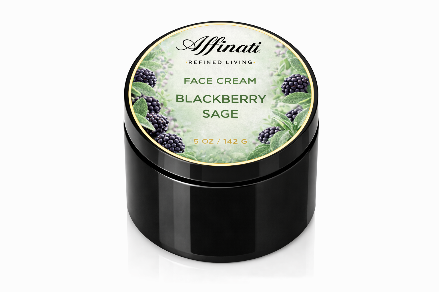 Blackberry Sage Luxury Face Cream – Deep Moisture - Affinati