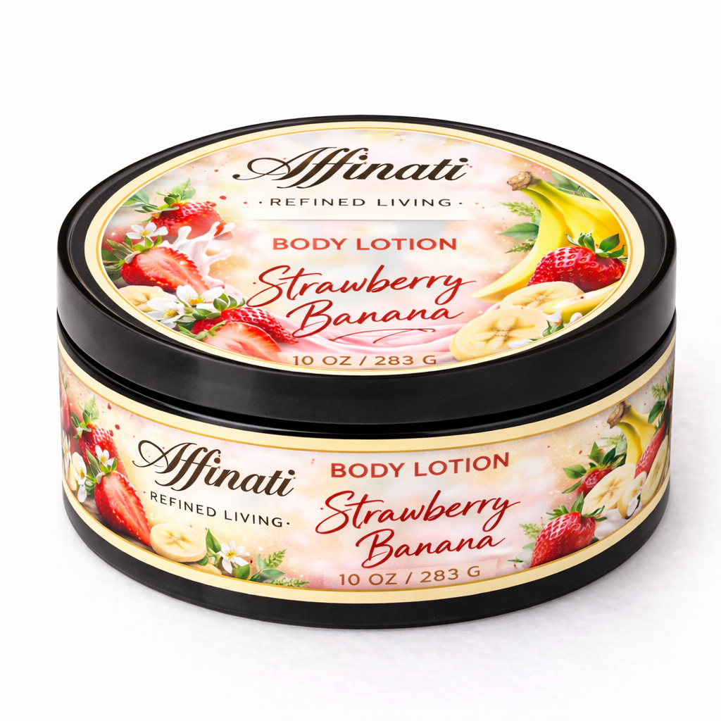 Strawberry Banana Body Lotion – Hydrating Moisturizer (10 OZ)