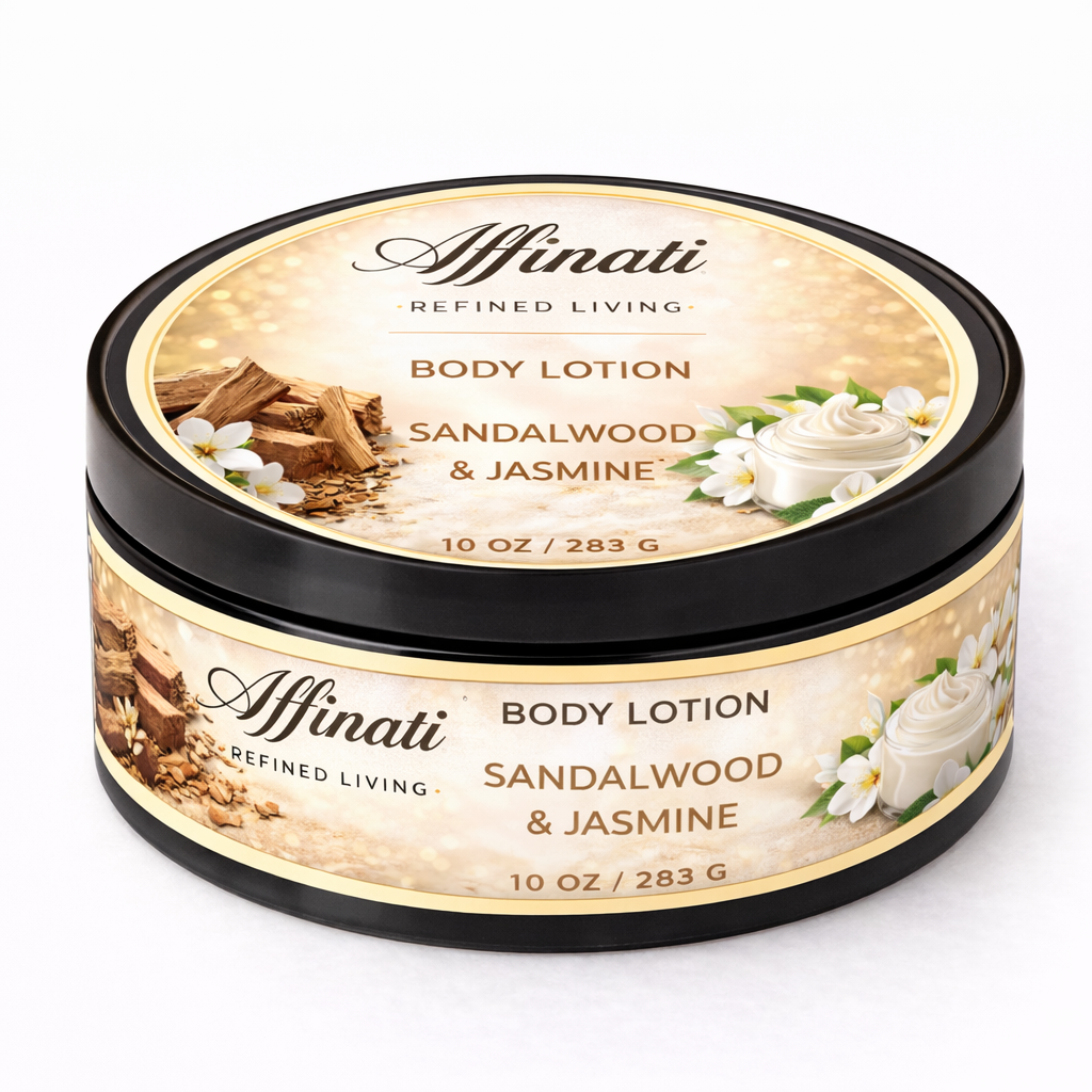Affinati 檀香木与茉莉花润肤乳 – 10 盎司
