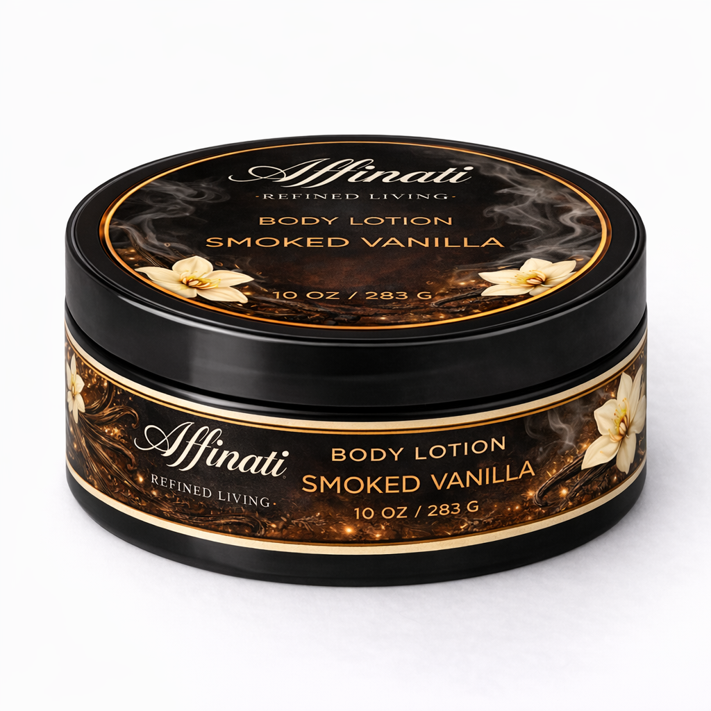 Smoked Vanilla Body Lotion – Hydrating Moisturizer (10 OZ) - Affinati