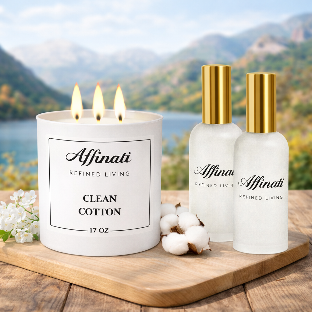 Honning Lavendel Lys & Rum Spray Sæt | Beroligende Kraftig Duft