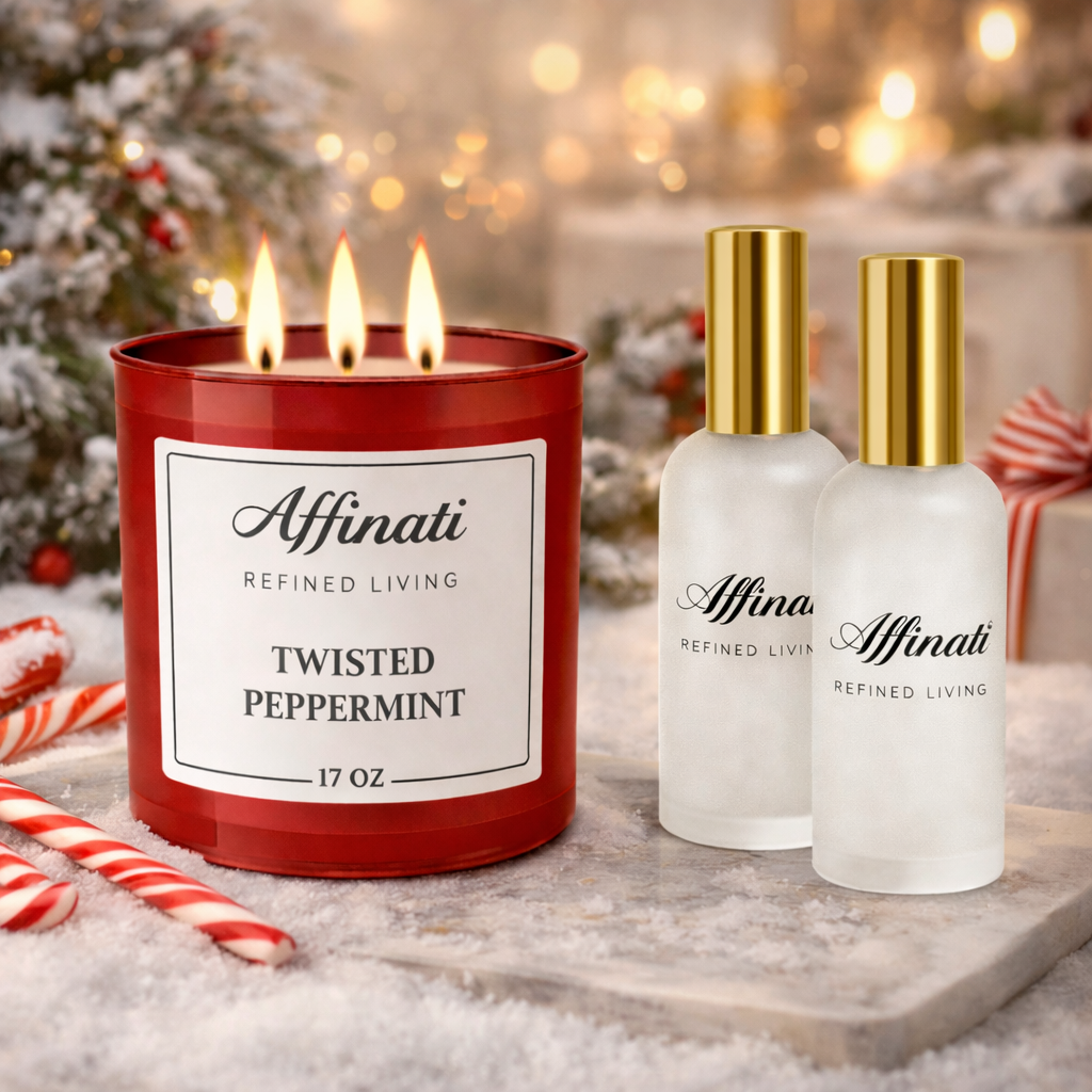 Ensemble Bougie Miel Lavande & Spray d'Ambiance | Parfum Fort Apaisant