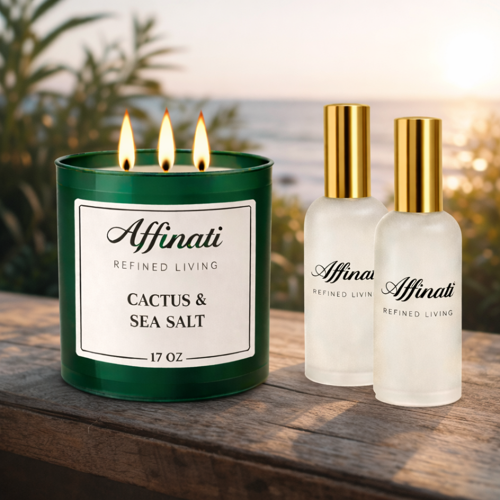 Set Candela e Spray per Ambiente Miele e Lavanda | Profumo Intenso Rilassante