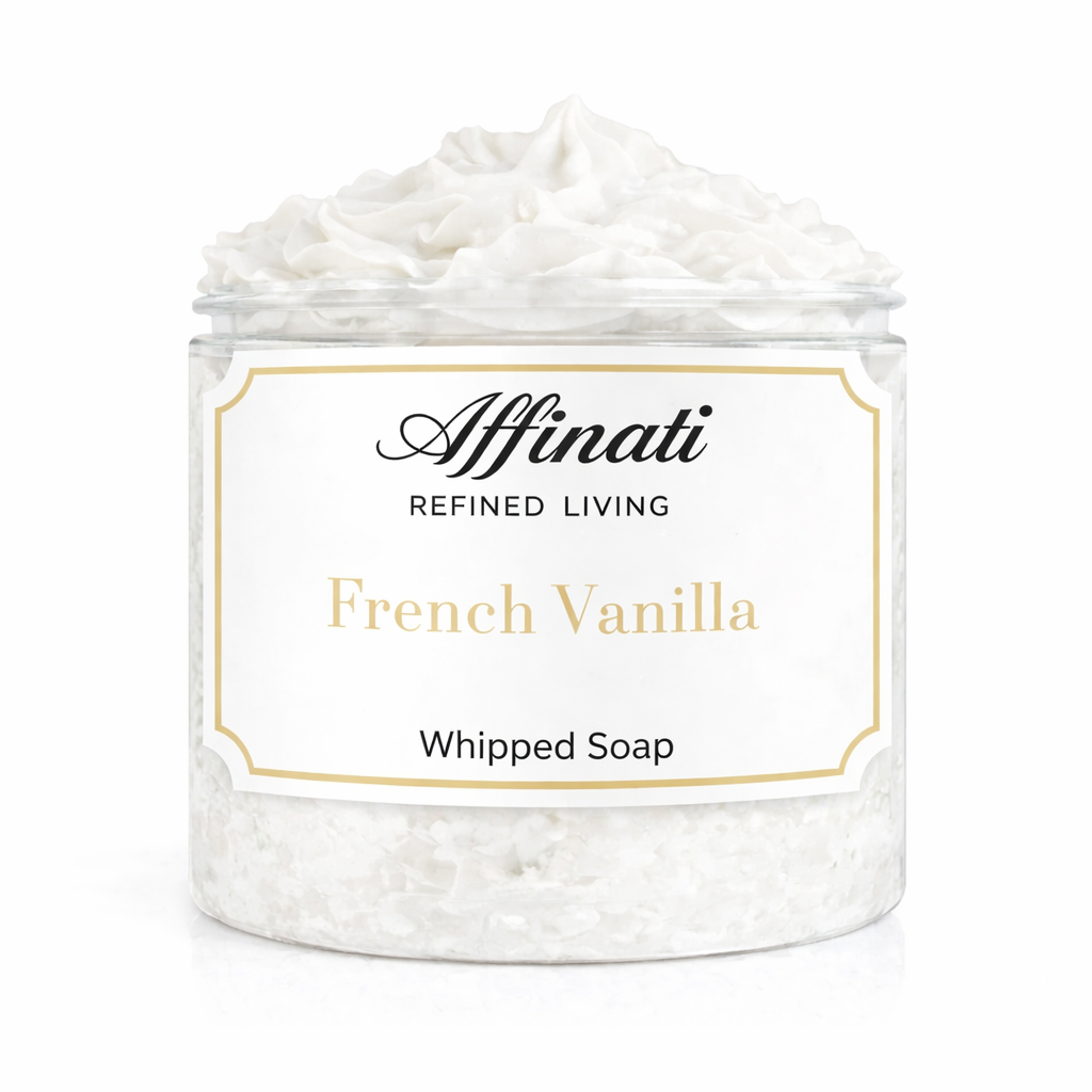 French Vanilla Whipped Soap - 20 oz - Affinati