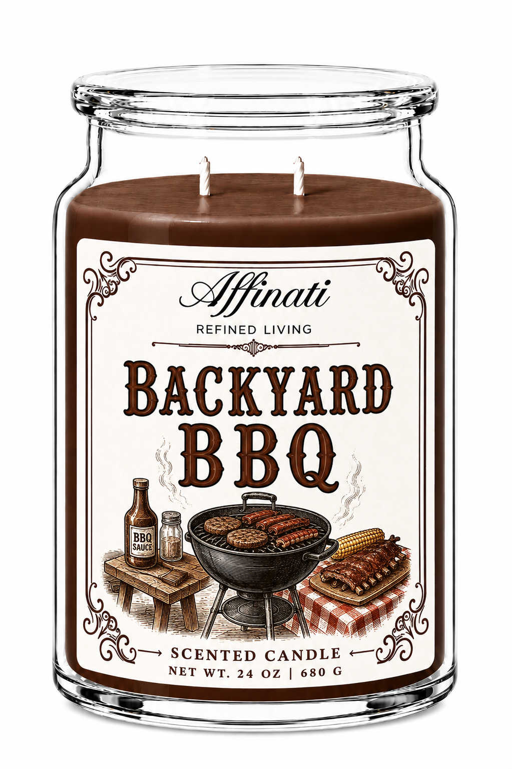 Backyard BBQ 24 oz Candle – Timeless Collection Double Wick Candle