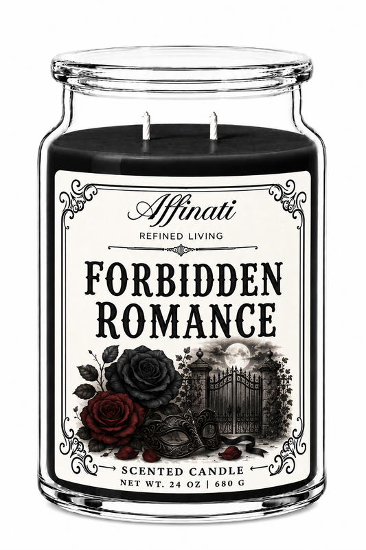Forbidden Romance 24 oz Kaars – Tijdloze Collectie Dubbele Lont Kaars