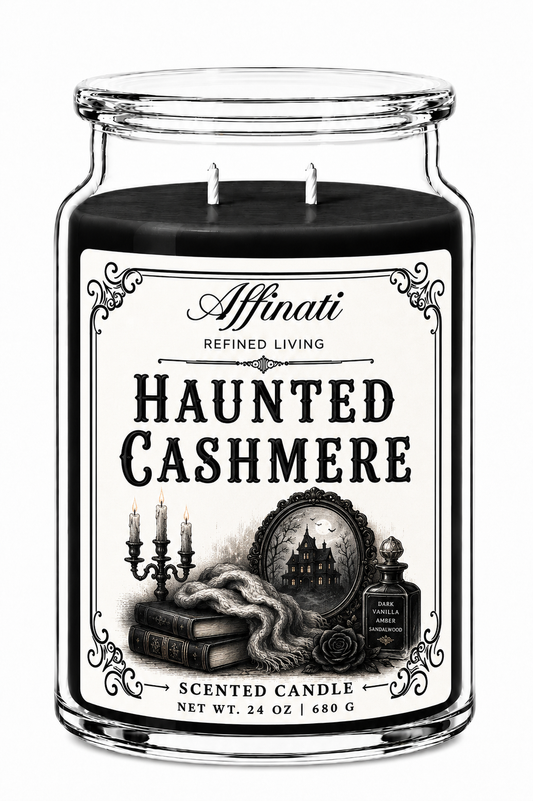 Haunted Cashmere 24 oz Candle – Timeless Collection Double Wick Candle